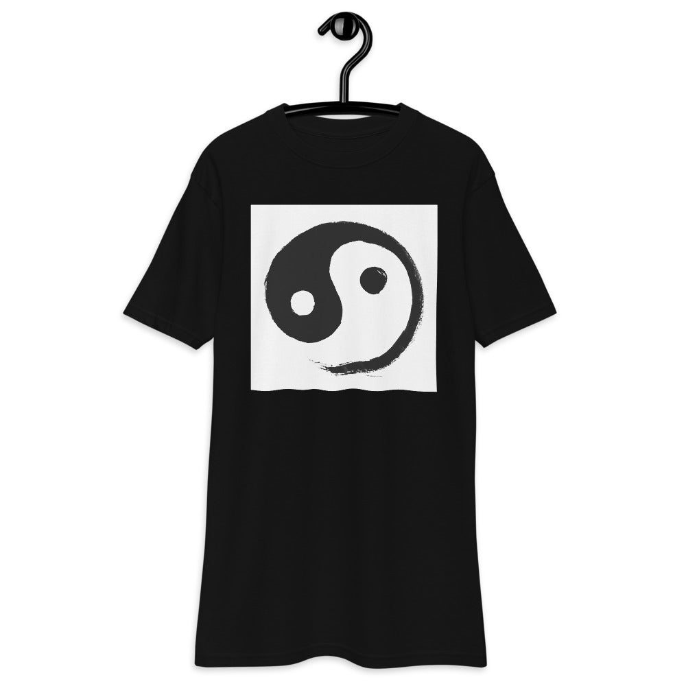 Premium Heavyweight Tee - Ink Brush Yin Tang
