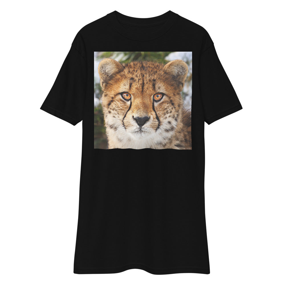 Premium Heavyweight Tee - Cheetah Close Up