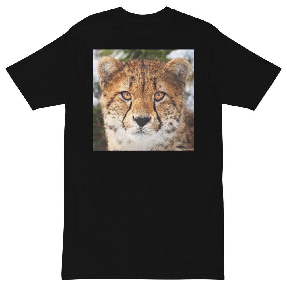 Premium Heavyweight Tee - Cheetah Close Up
