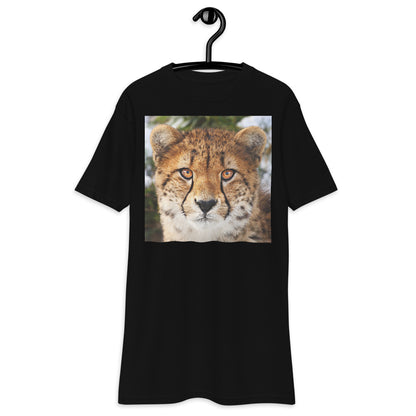 Premium Heavyweight Tee - Cheetah Close Up