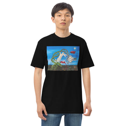 Premium Heavyweight Tee - Dali Rabbit