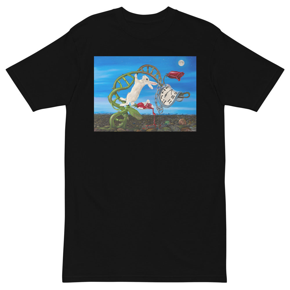 Premium Heavyweight Tee - Dali Rabbit