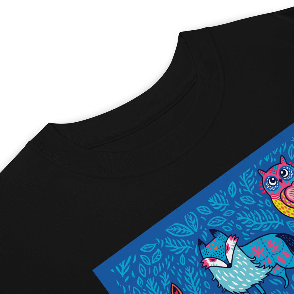 Premium Heavyweight Tee - Blue Moose & Friends