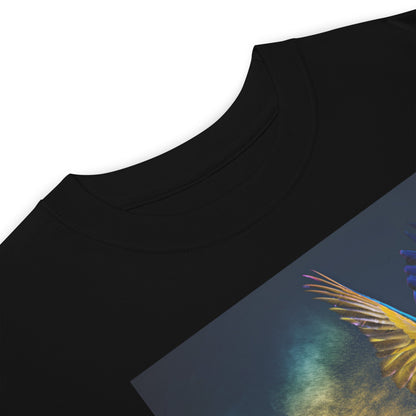 Premium Heavyweight Tee - Macaw Soaring