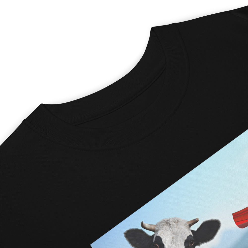 Premium Heavyweight Tee - Cow & Super Dog