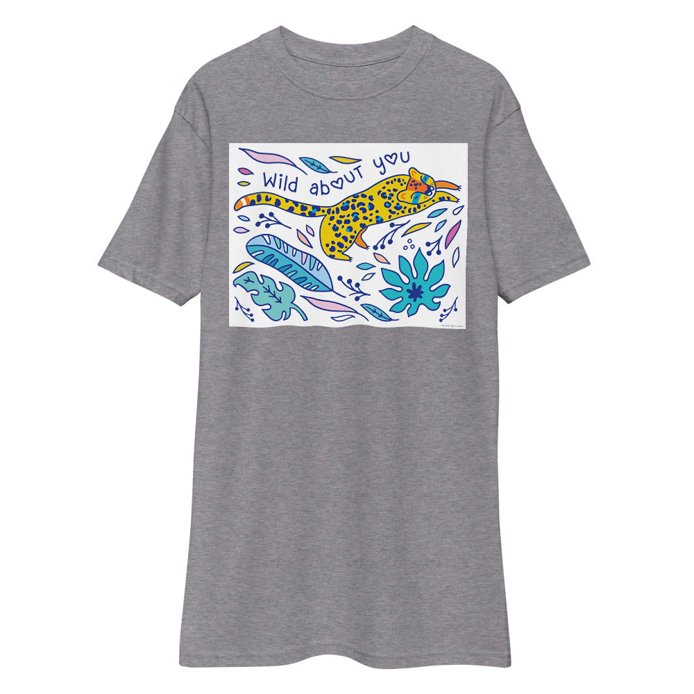 Premium Heavyweight Tee - Wild About You Tiger