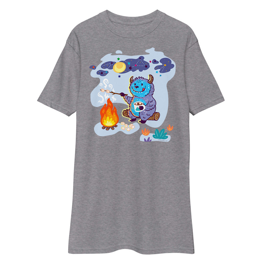 Premium Heavyweight Tee - Yeti Campfire