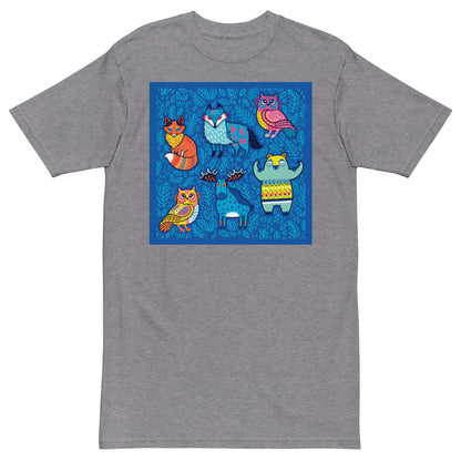 Premium Heavyweight Tee - Blue Moose & Friends