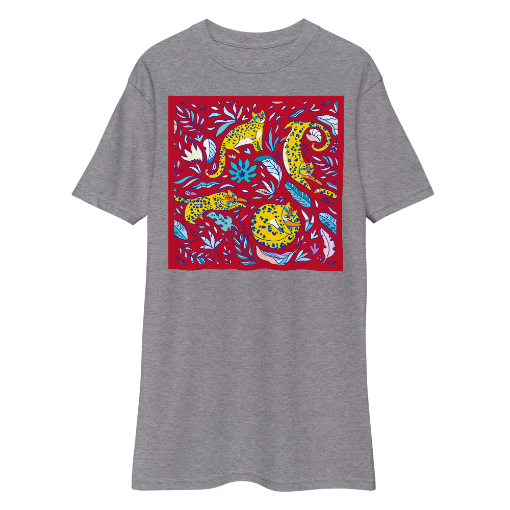 Premium Heavyweight Tee - Silly Tigers