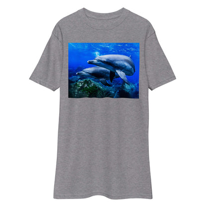 Premium Heavyweight Tee - Dolphin Formation