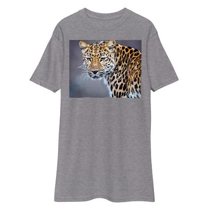 Premium Heavyweight Tee - Blue Eyed Leopard
