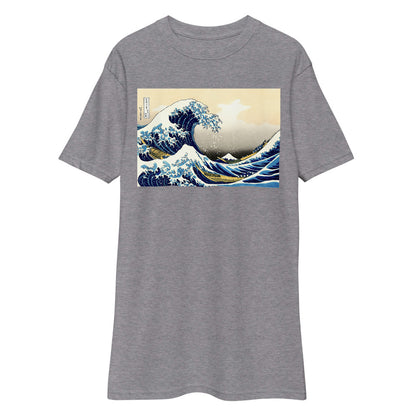 Premium Heavyweight Tee - Hokusai: The Great Wave Off Kanagawa