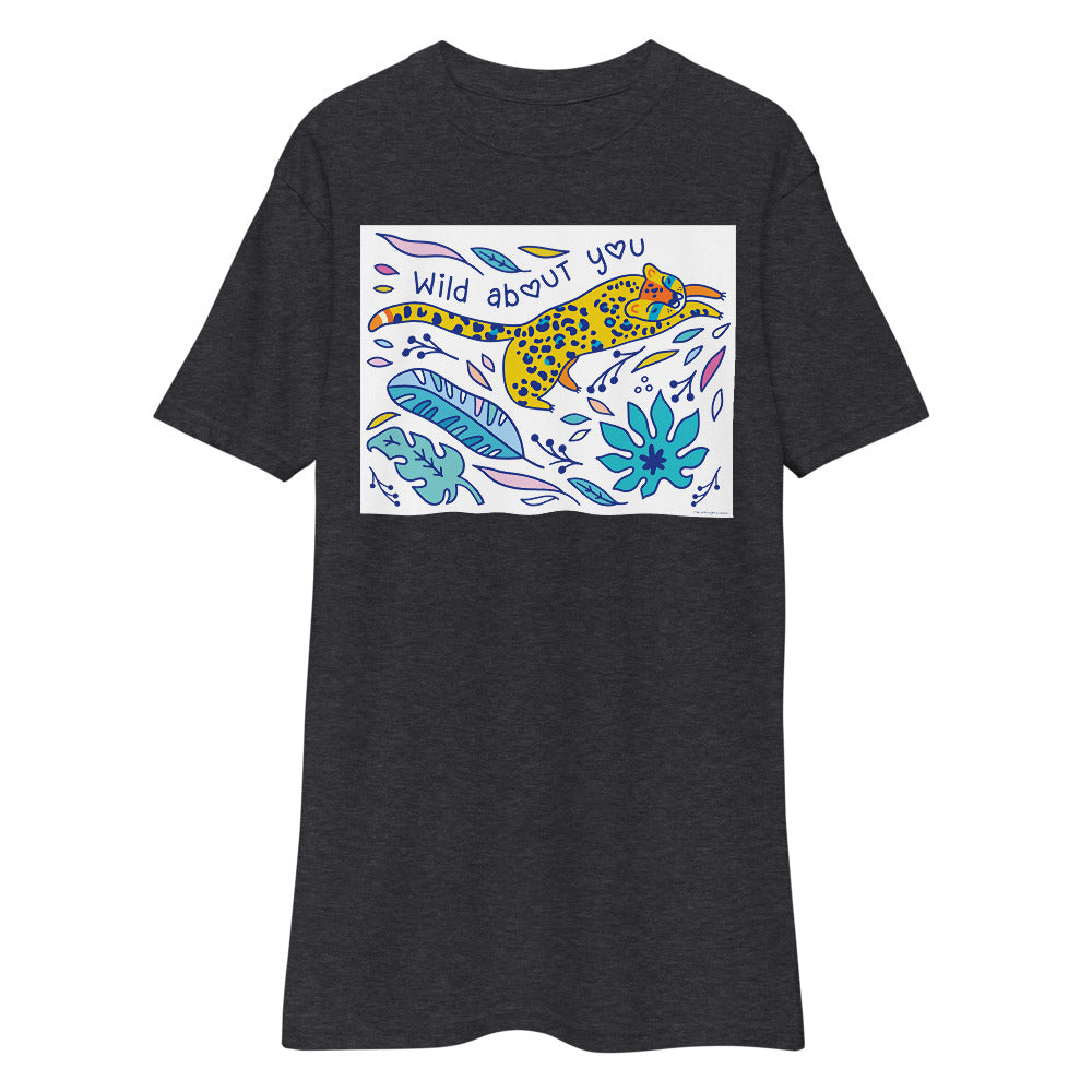 Premium Heavyweight Tee - Wild About You Tiger