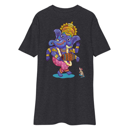 Premium Heavyweight Tee - Ganesh Dancing