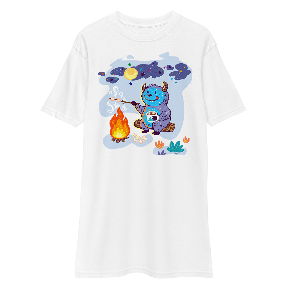 Premium Heavyweight Tee - Yeti Campfire