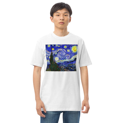 Premium Heavyweight Tee - van Gogh: The Starry Night