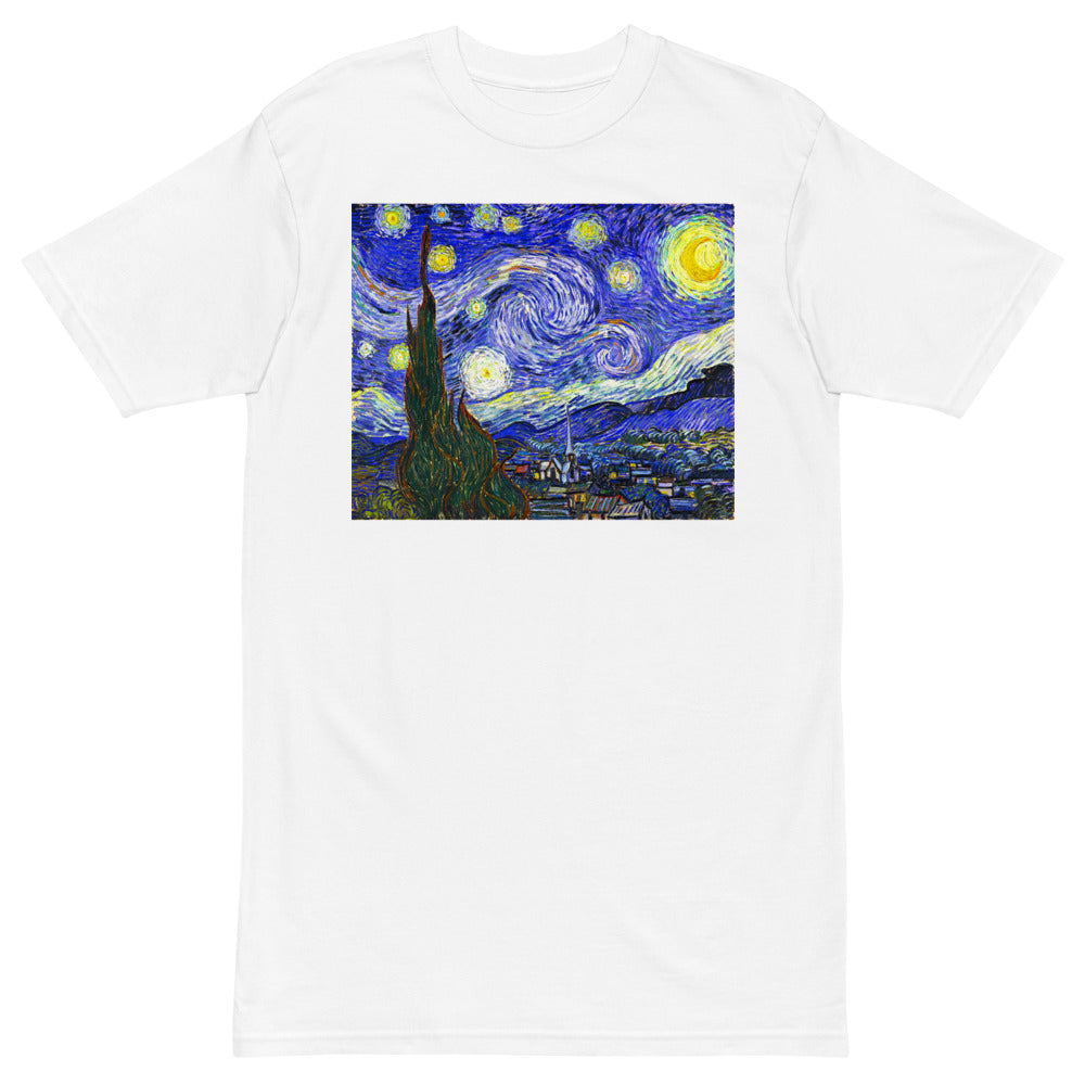 Premium Heavyweight Tee - van Gogh: The Starry Night