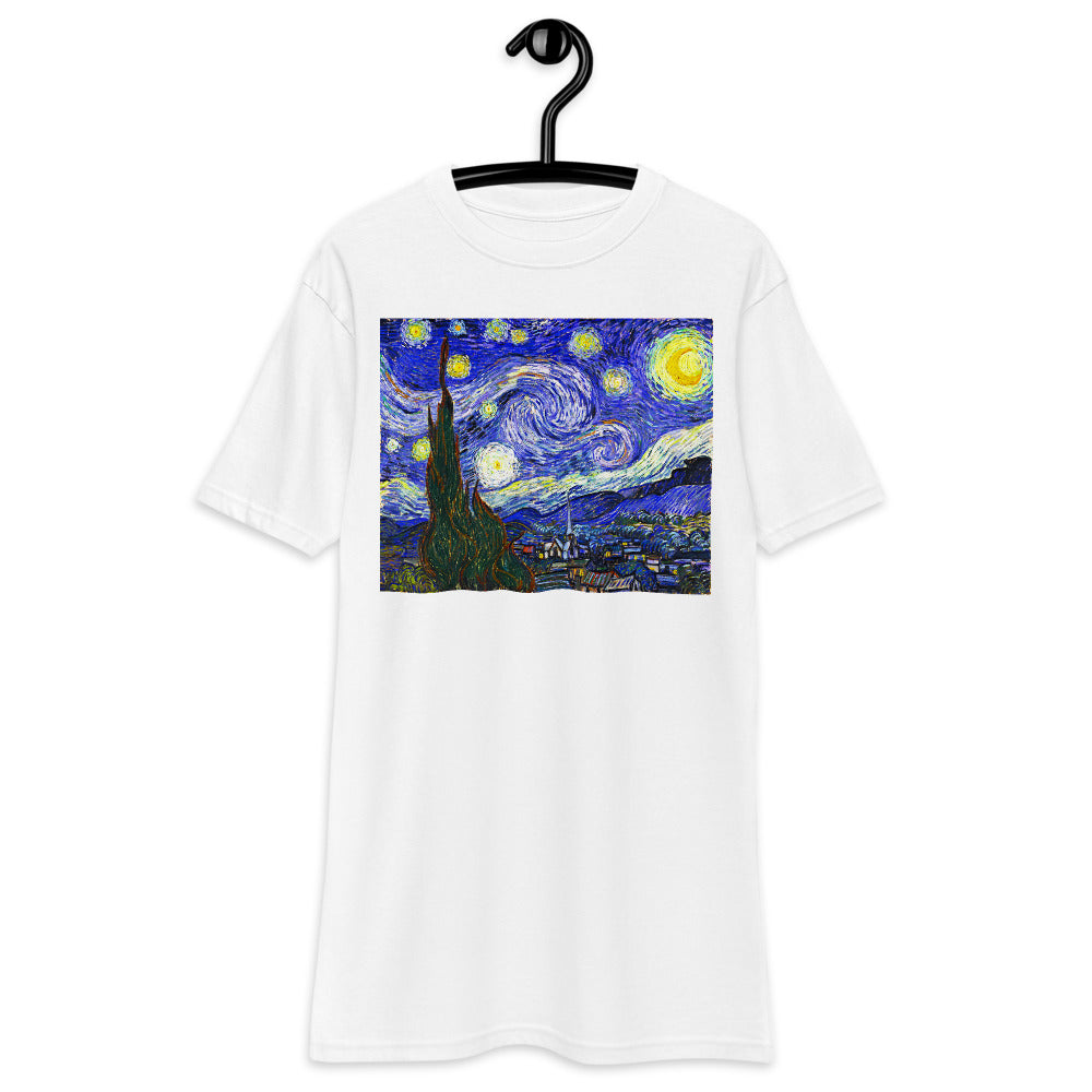 Premium Heavyweight Tee - van Gogh: The Starry Night