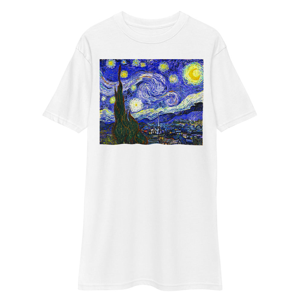 Premium Heavyweight Tee - van Gogh: The Starry Night