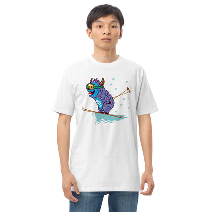 Premium Heavyweight Tee - Yeti Lift Off