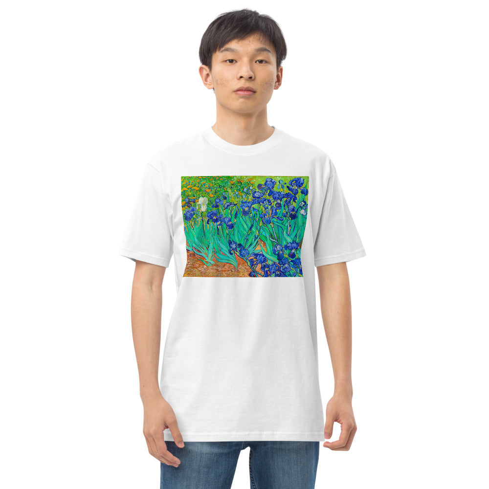 Premium Heavyweight Tee - van Gogh: Irises