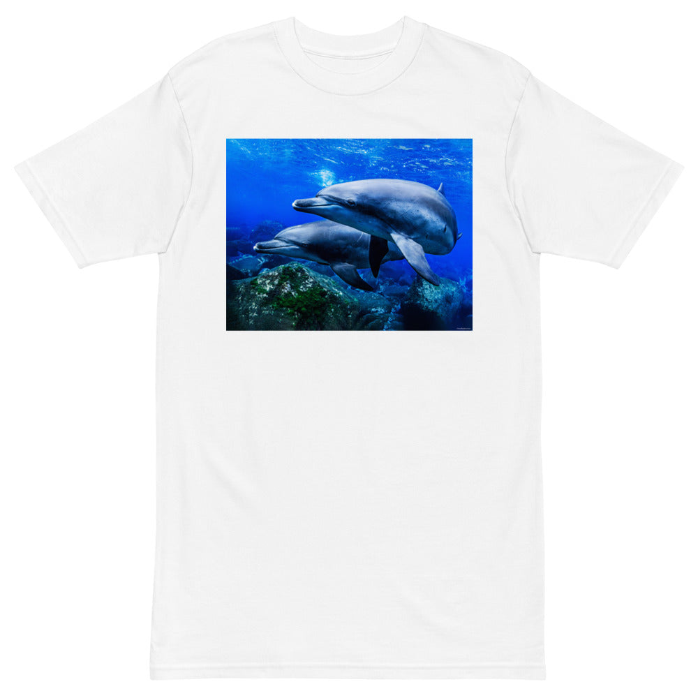 Premium Heavyweight Tee - Dolphin Formation