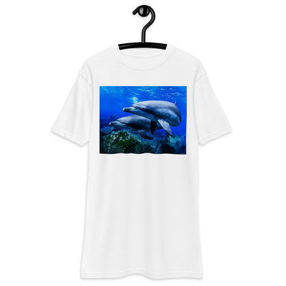 Premium Heavyweight Tee - Dolphin Formation