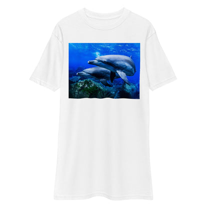 Premium Heavyweight Tee - Dolphin Formation