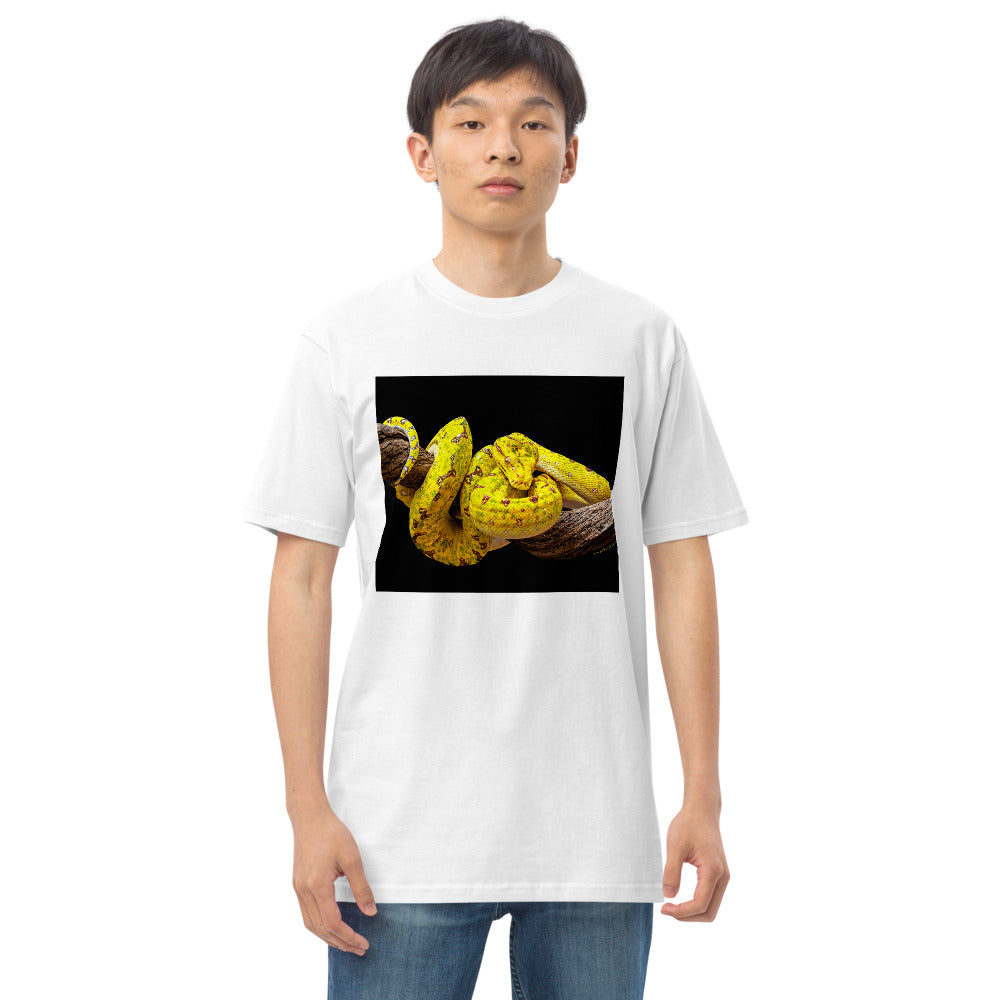 Premium Heavyweight Tee - Albino Python