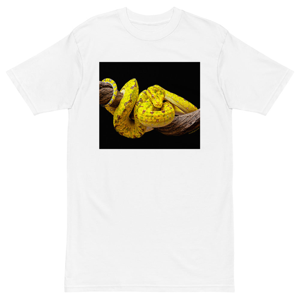 Premium Heavyweight Tee - Albino Python