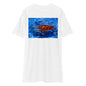 Premium Heavyweight Tee - Sea Turtle in Blue Water