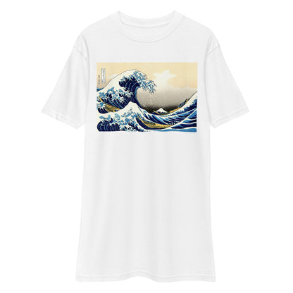 Premium Heavyweight Tee - Hokusai: The Great Wave Off Kanagawa