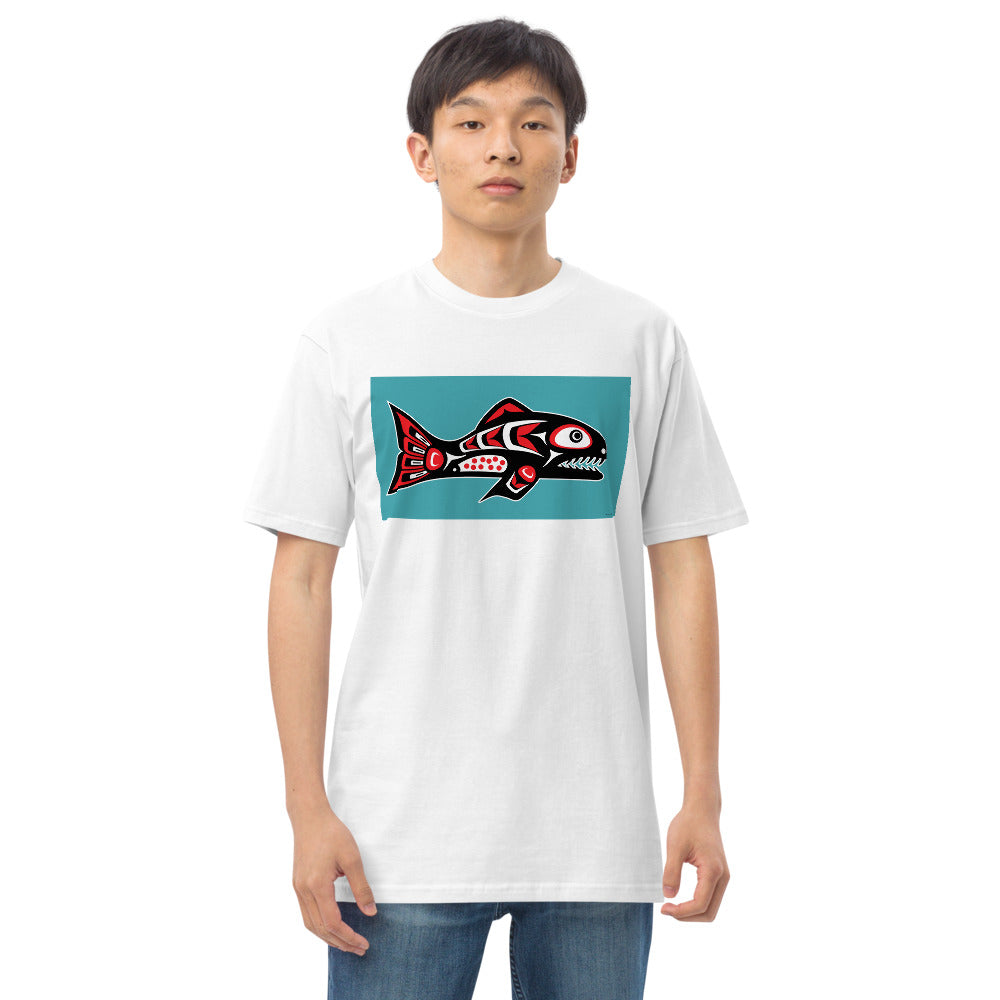 Premium Heavyweight Tee - Pacific Northwest Shark