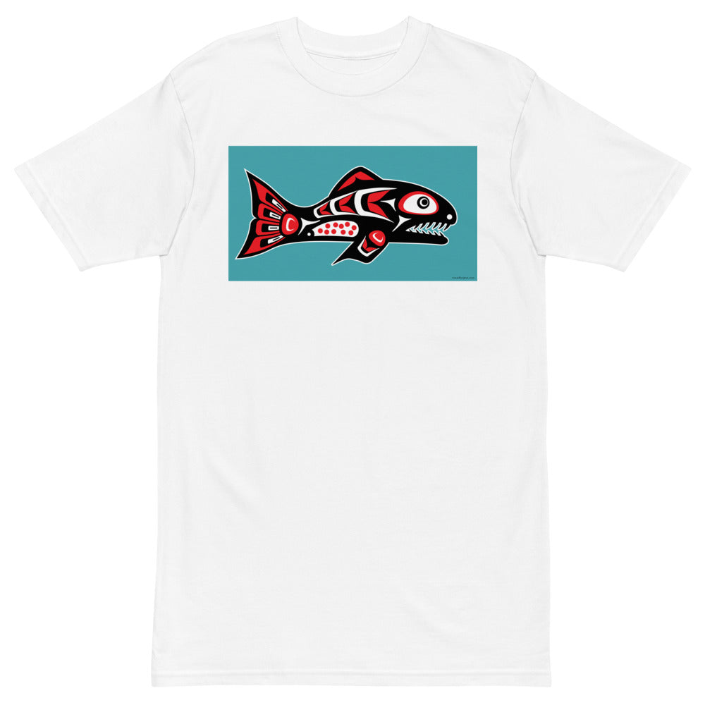 Premium Heavyweight Tee - Pacific Northwest Shark