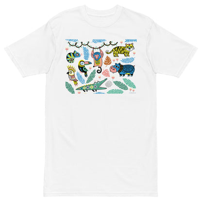 Premium Heavyweight Tee - Alligator Zoo