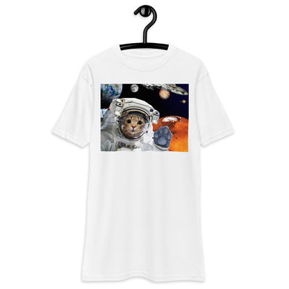 Premium Heavyweight Tee - Space Kitty