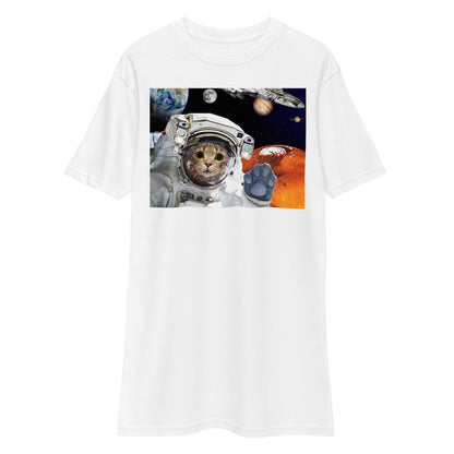 Premium Heavyweight Tee - Space Kitty