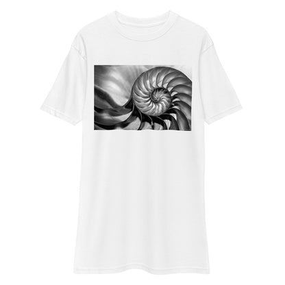 Premium Heavyweight Tee - Natures Spiral