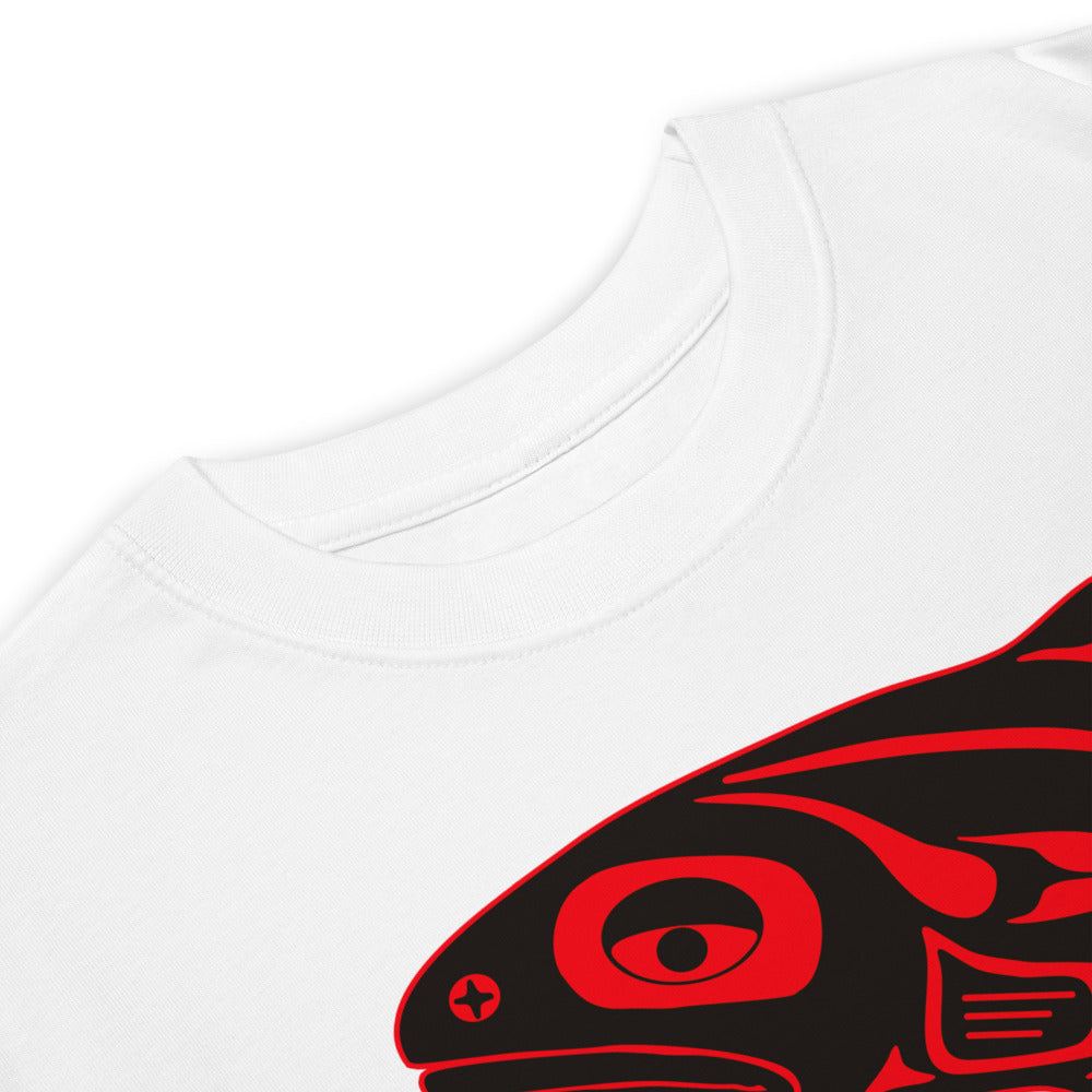 Premium Heavyweight Tee - Pacific Northwest Salmon