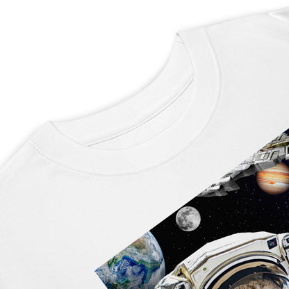 Premium Heavyweight Tee - Space Kitty