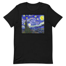 Load image into Gallery viewer, Classic Crew Neck Tee - van Gogh: The Starry Night
