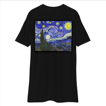 Premium Heavyweight Tee - van Gogh: The Starry Night