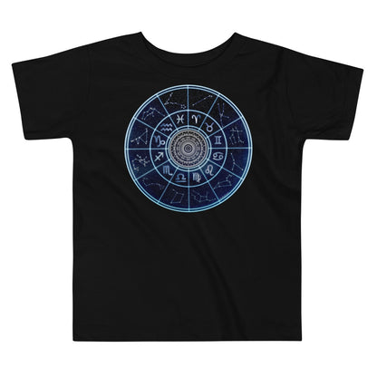 Premium Soft Toddler Tee - Astrological Heavenly Circle