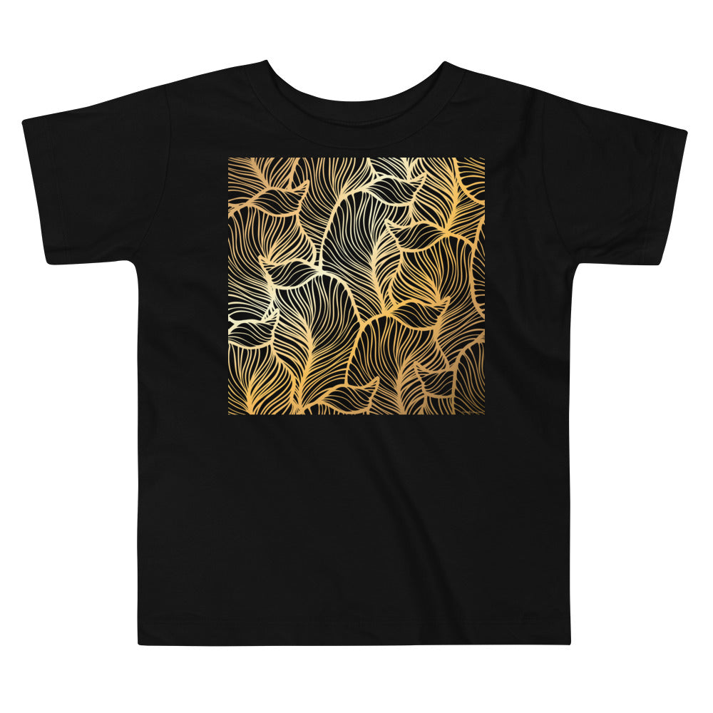 Premium Soft Toddler Tee - Golden Leaves
