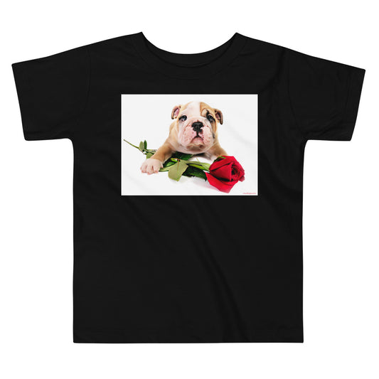 Premium Soft Toddler Tee - Love Puppy