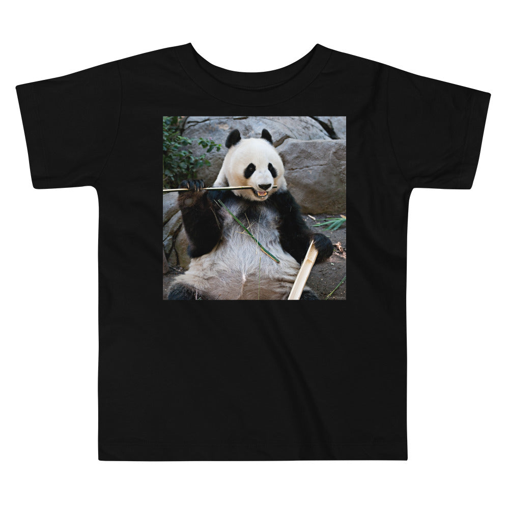 Premium Soft Toddler Tee - Bamboo Panda