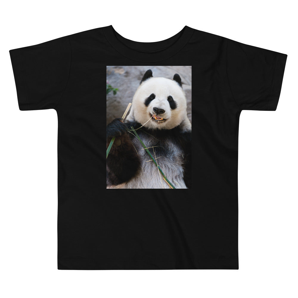 Premium Soft Toddler Tee - Happy Panda