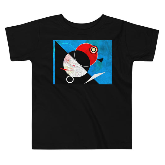 Premium Soft Toddler Tee - Abstract Orbits