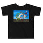 Premium Soft Toddler Tee - Dali Rabbit