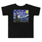 Premium Soft Toddler Tee - van Gogh: Starry Night